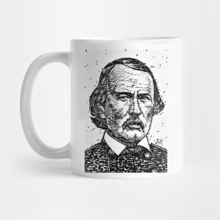 KIT CARSON ink portrait Mug